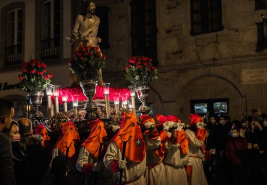 A procesión da Última Cea e a solemnidade do Flagelado encherán as rúas este Xoves Santo
